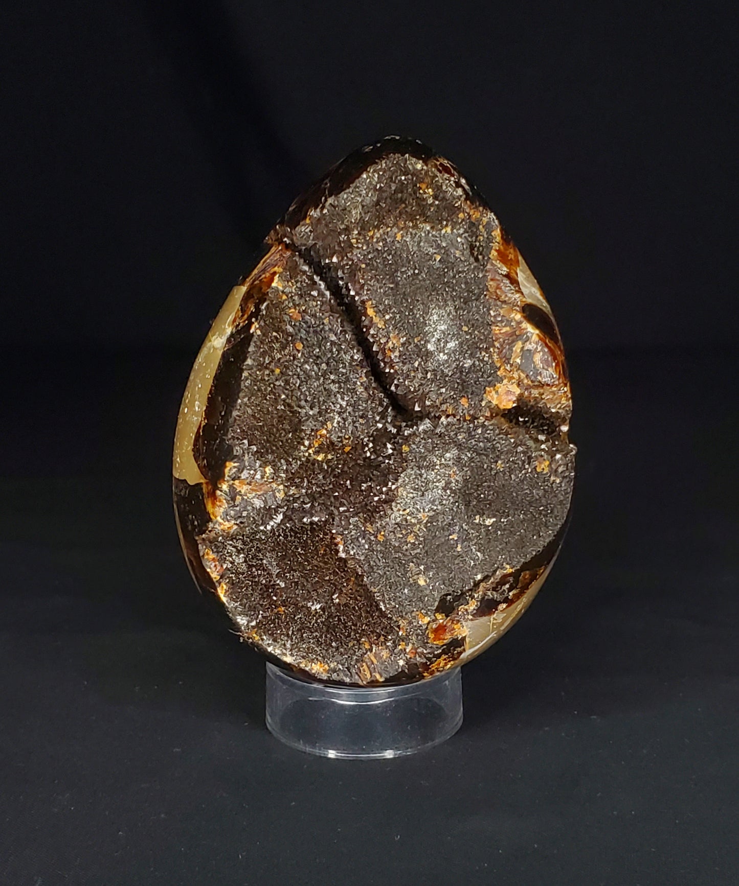 Druzy Septarian Egg