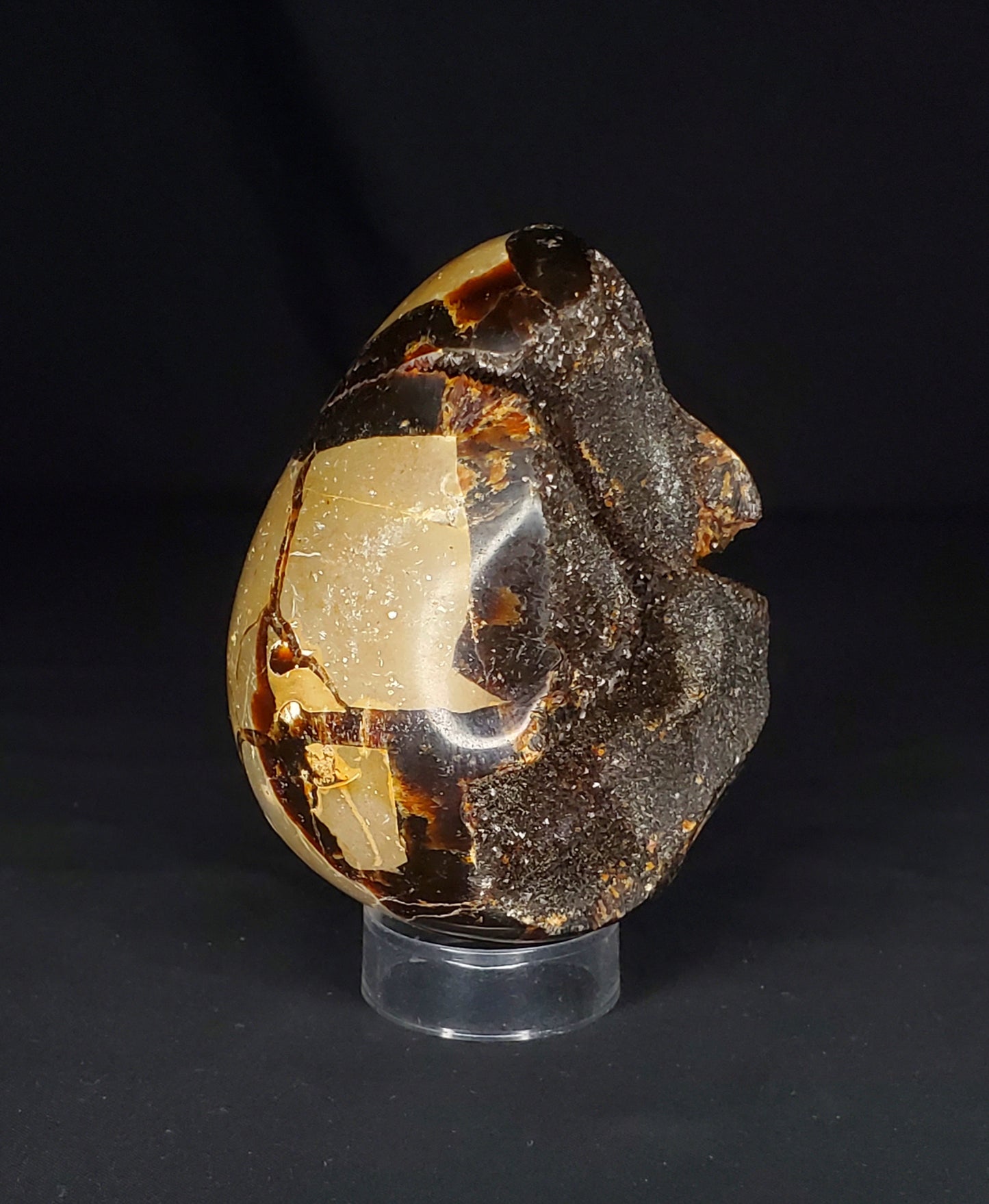 Druzy Septarian Egg