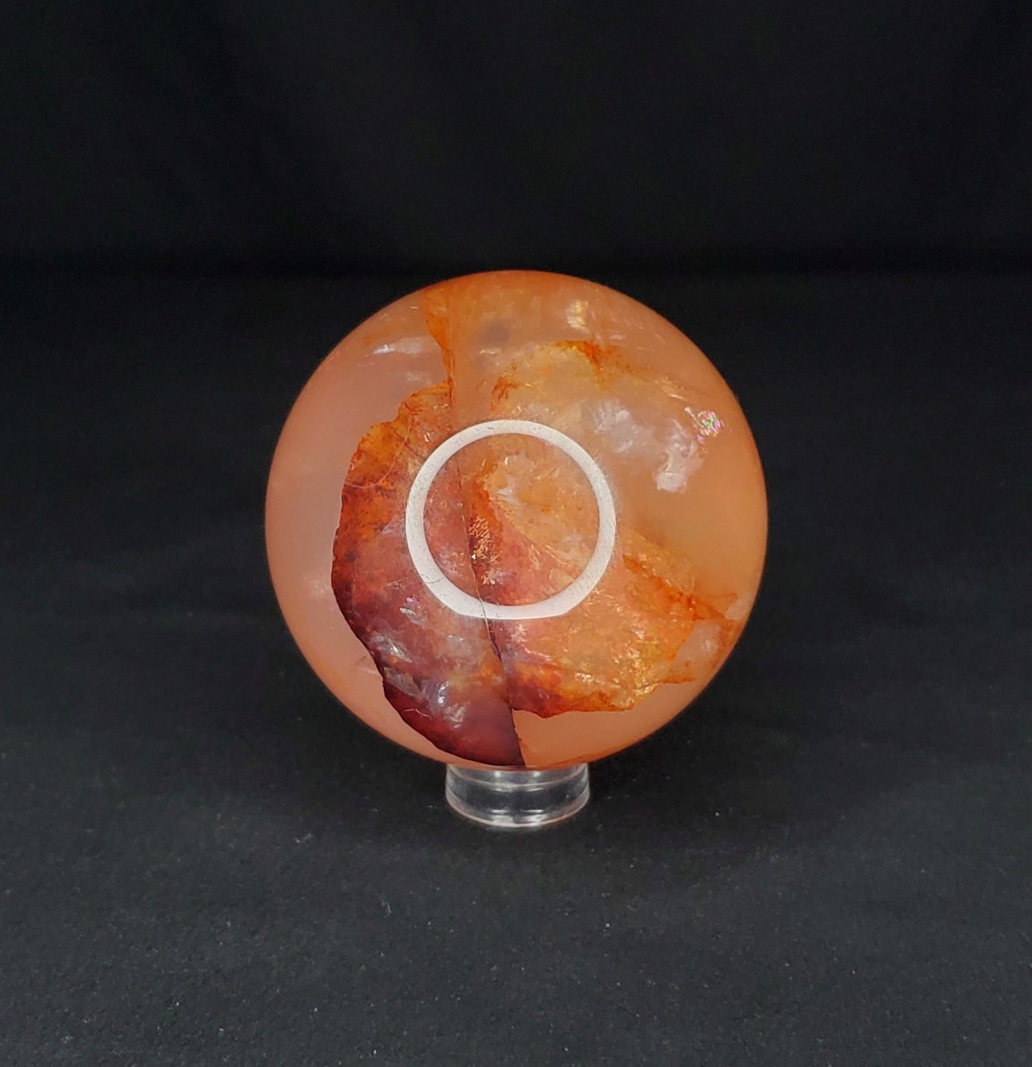 Fire Quartz Sphere
