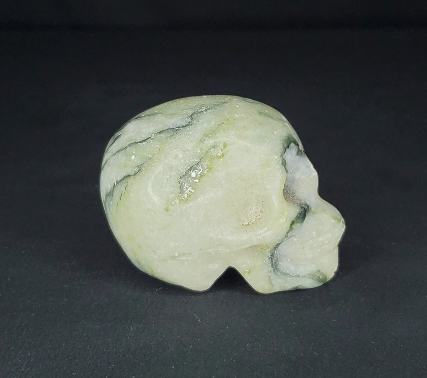 Jasper Skull Carving