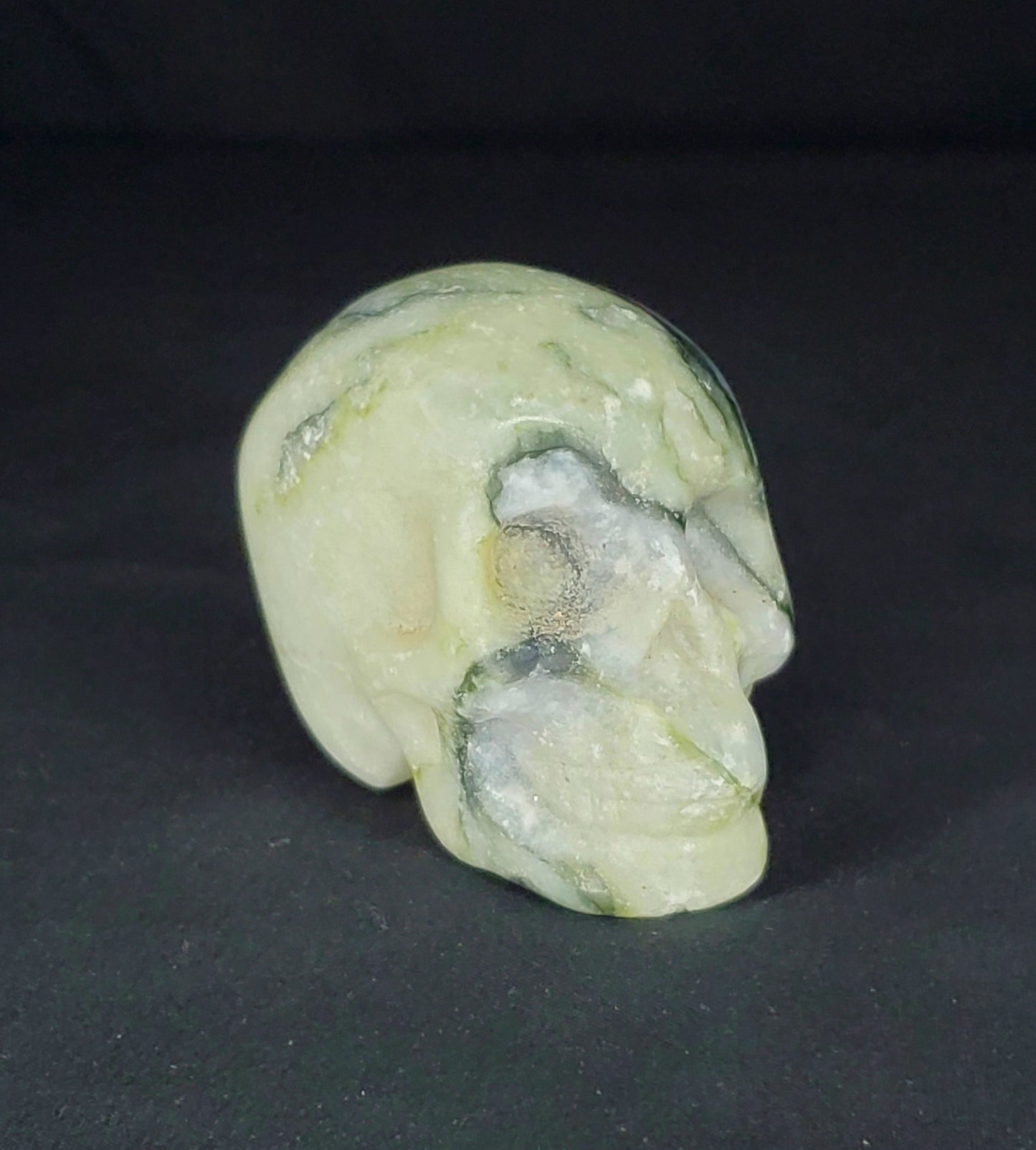 Jasper Skull Carving