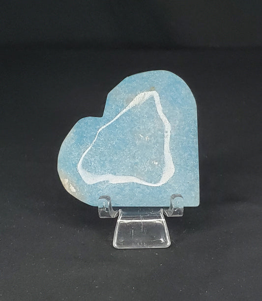 Trolleite Heart Carving