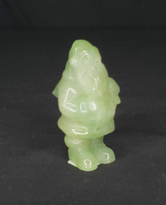 Green Aventurine Santa Claus - S Carving