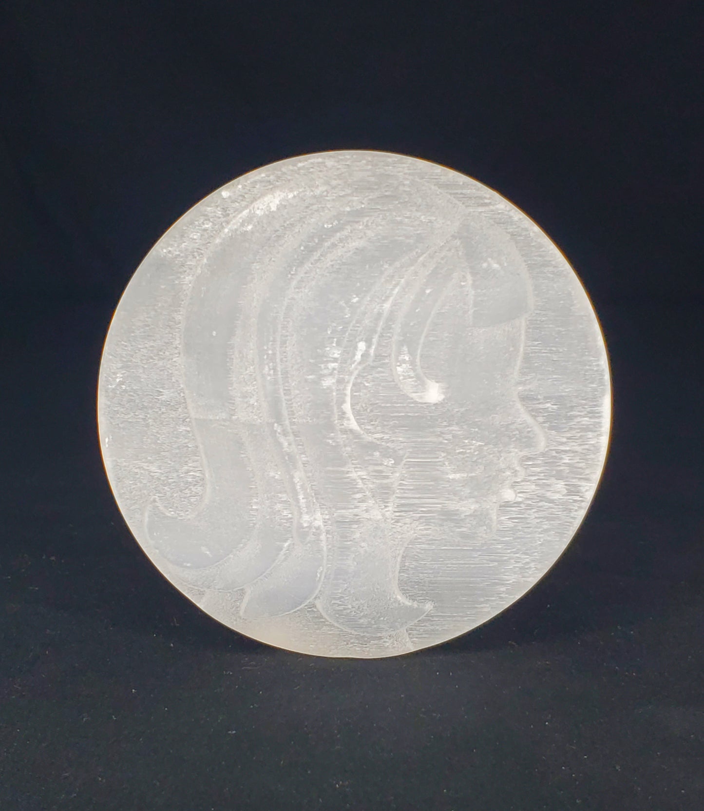 Selenite Zodiac Sign Discs