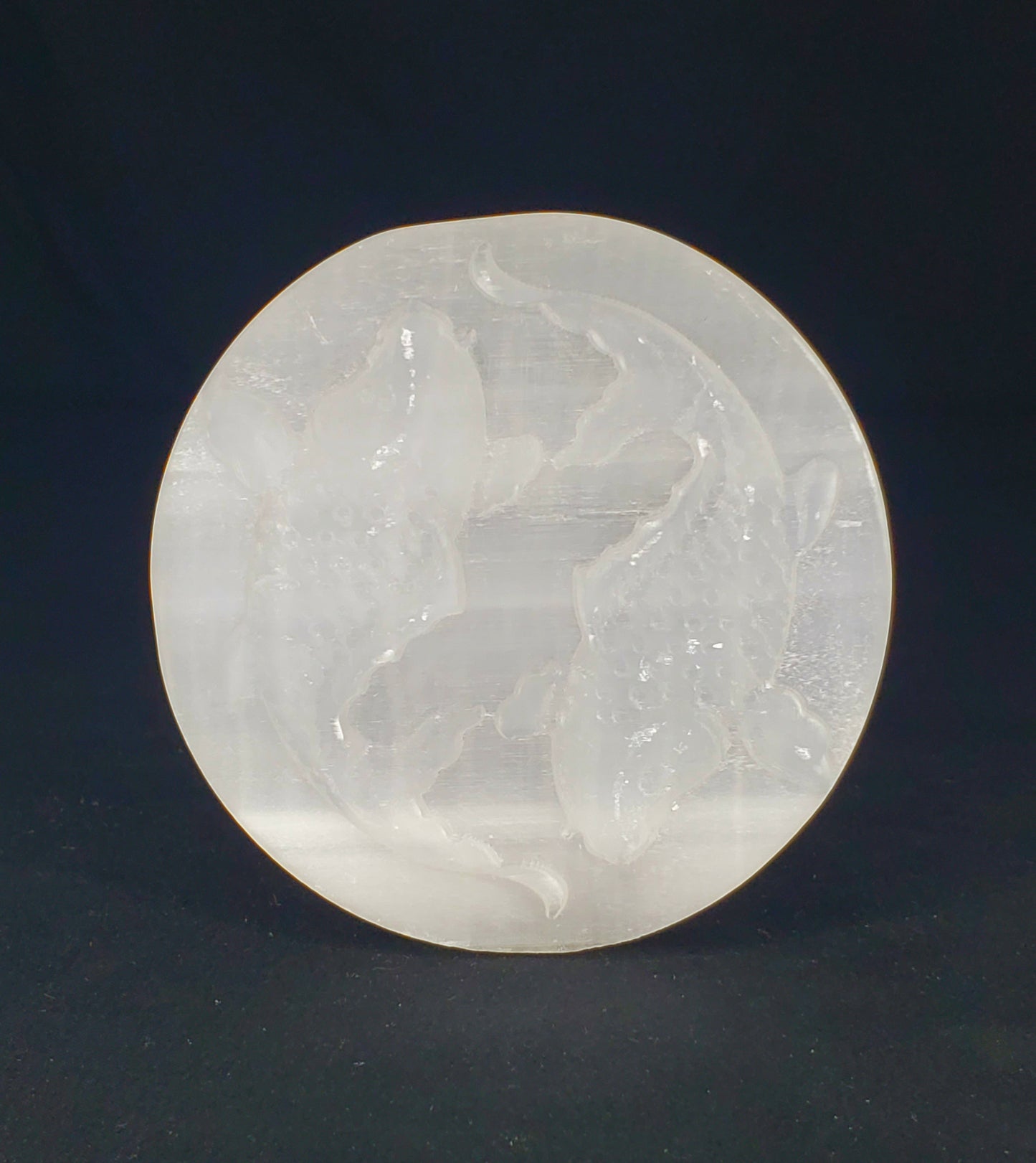 Selenite Zodiac Sign Discs