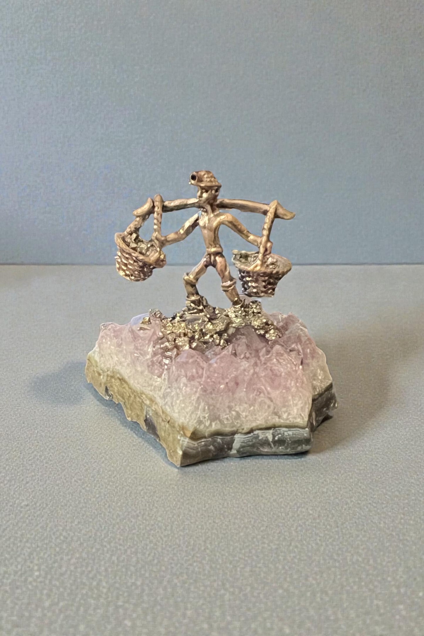 Amethyst & Pyrite Miners