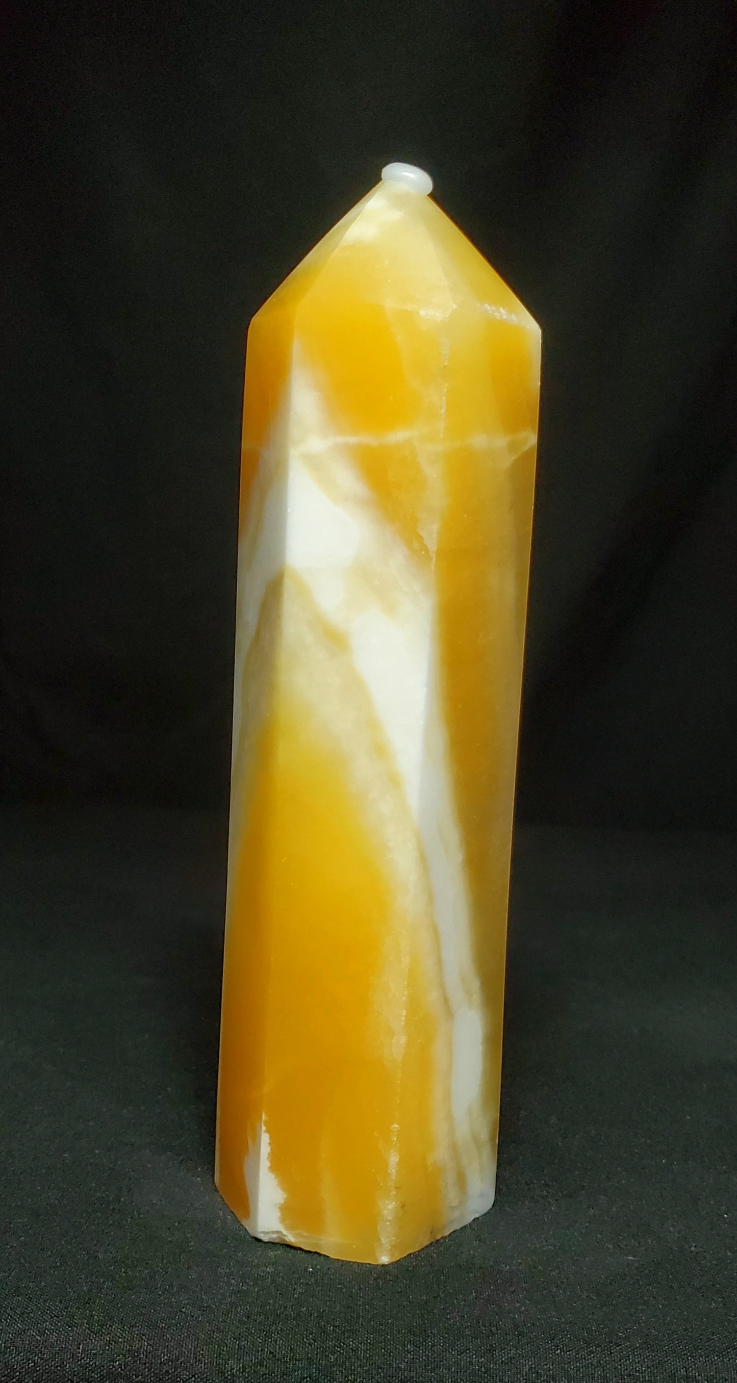 Honey Calcite Tower