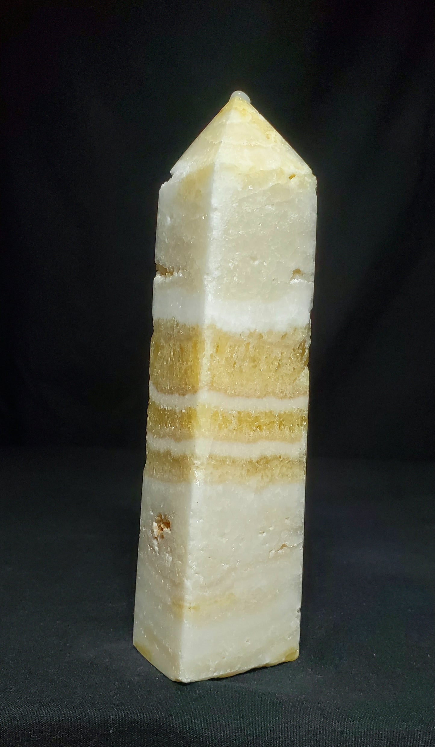 Honey Calcite Tower