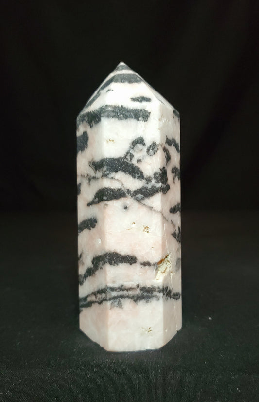 Pink Zebra Jasper Tower