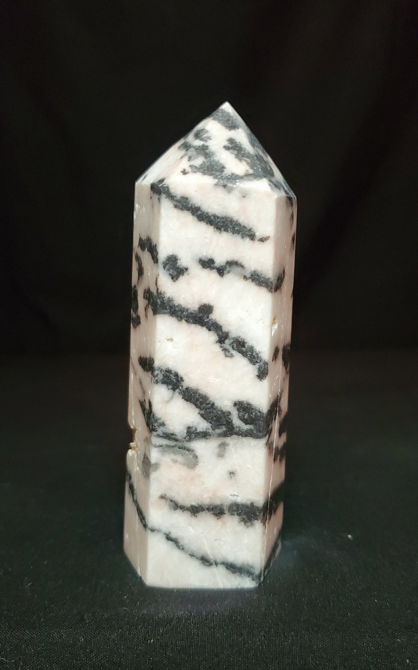 Pink Zebra Jasper Tower
