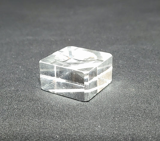Plastic Cube Sphere Holder