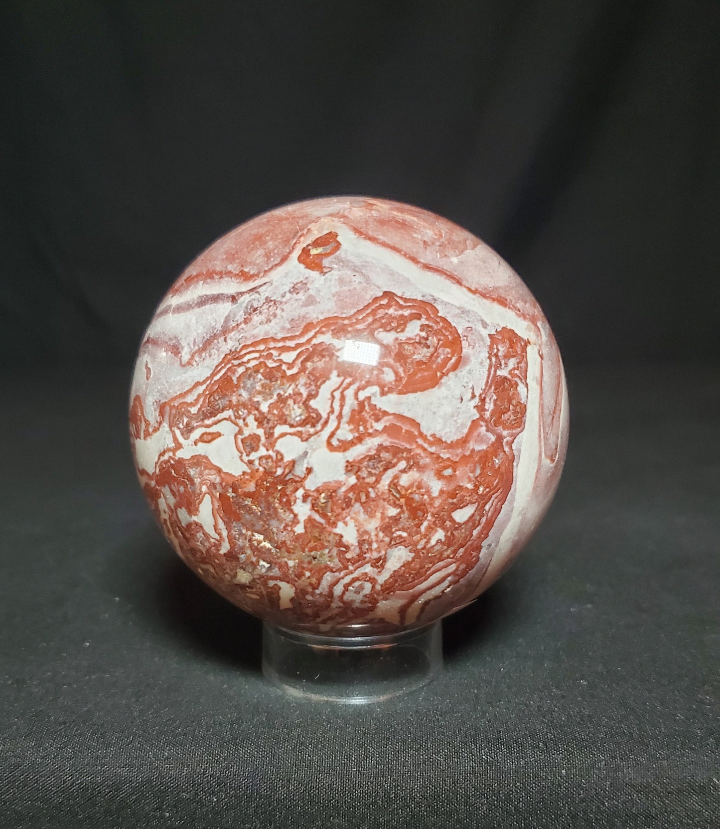 Red Jasper Sphere