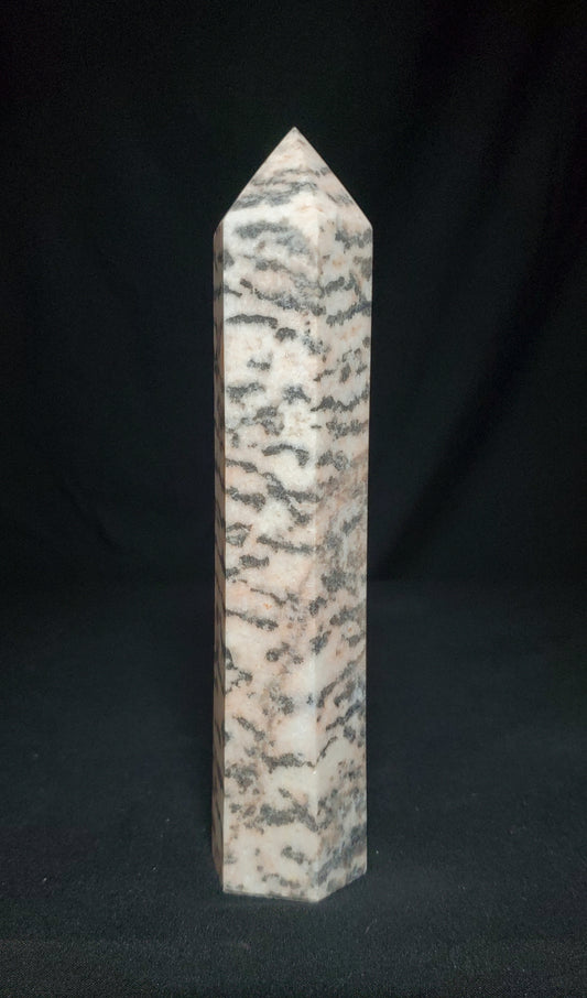 Pink Zebra Jasper Tower