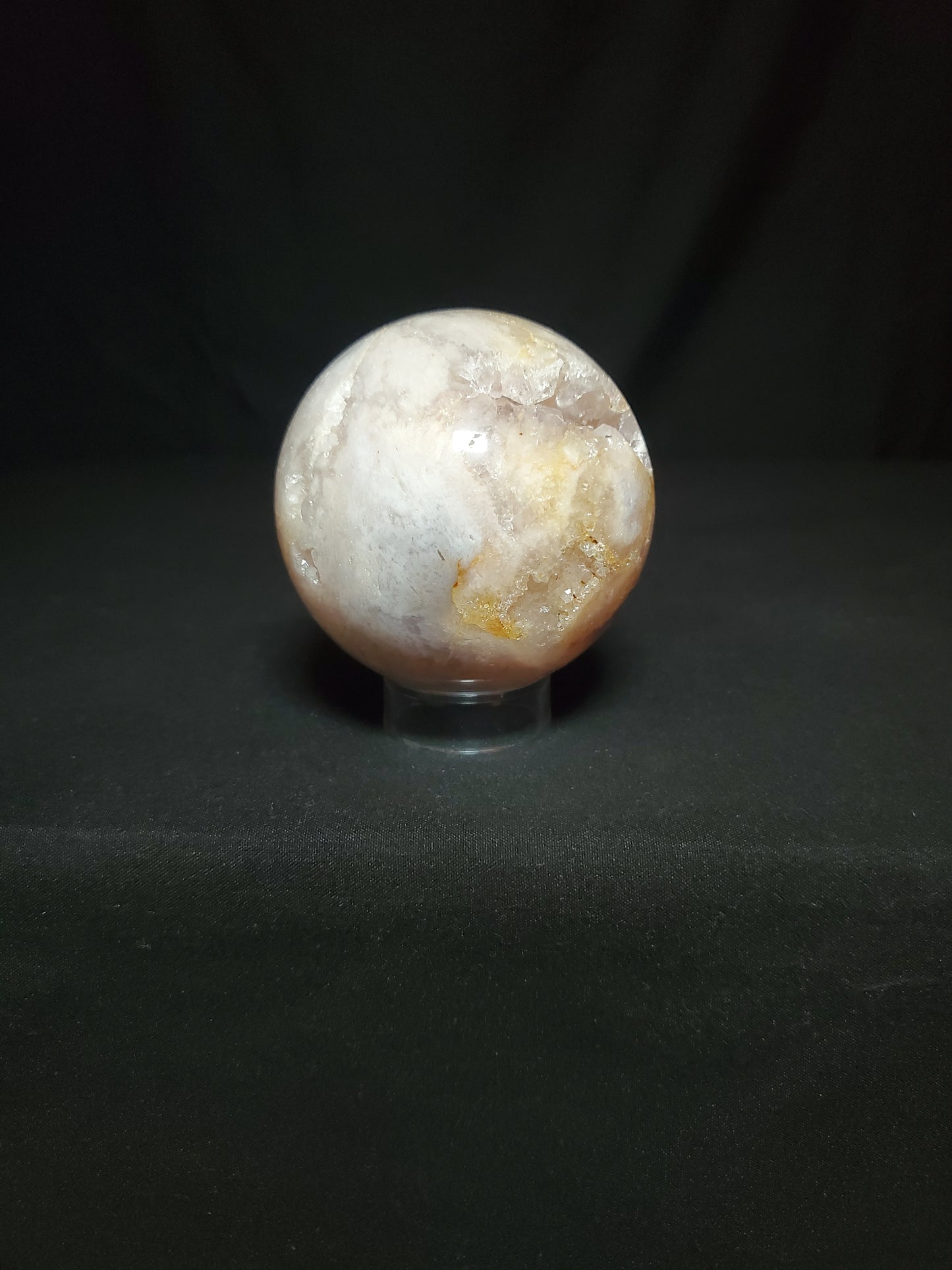 Druzy Pink Amethyst Sphere