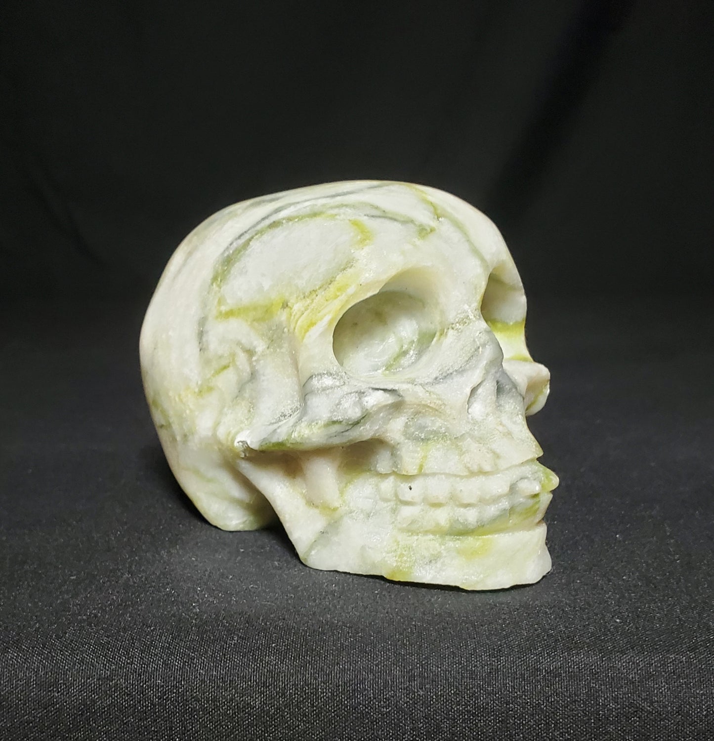 Jasper Skull Carving