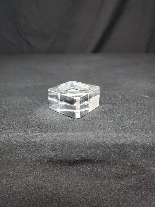 Plastic Cube Sphere Holder