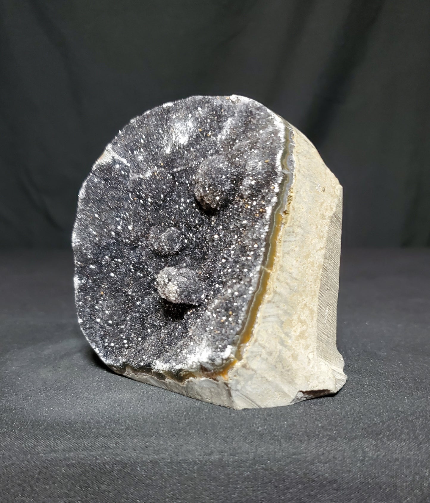 Smokey Amethyst Cluster