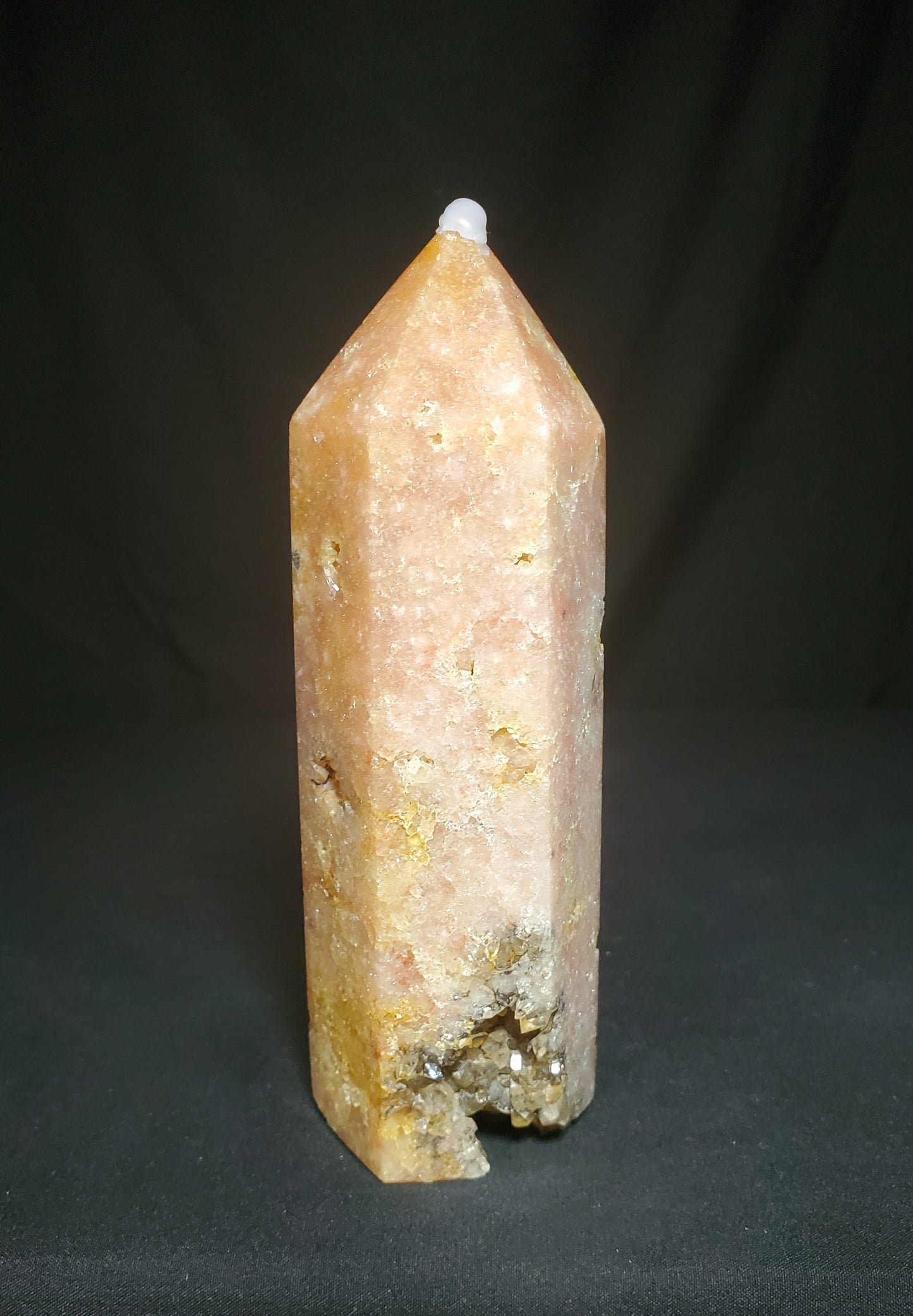 Druzy Pink Amethyst Tower
