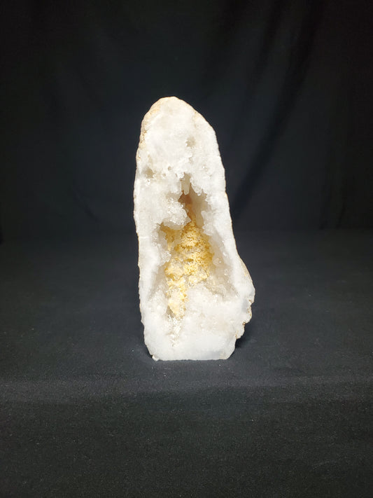 Druzy White Moroccan Quartz Cluster