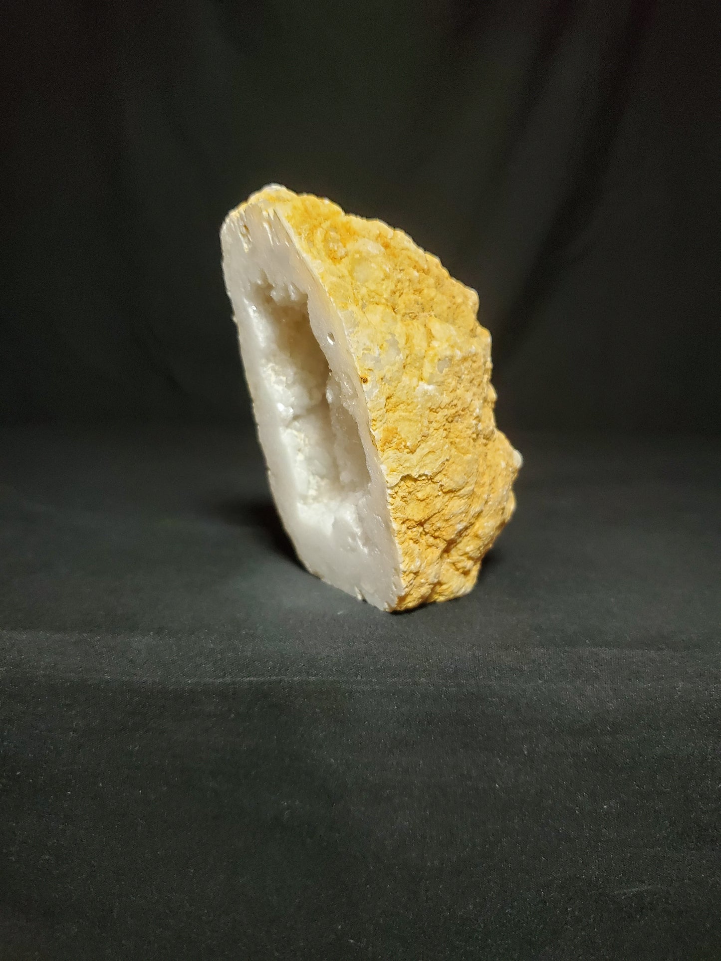 Druzy White Moroccan Quartz Cluster
