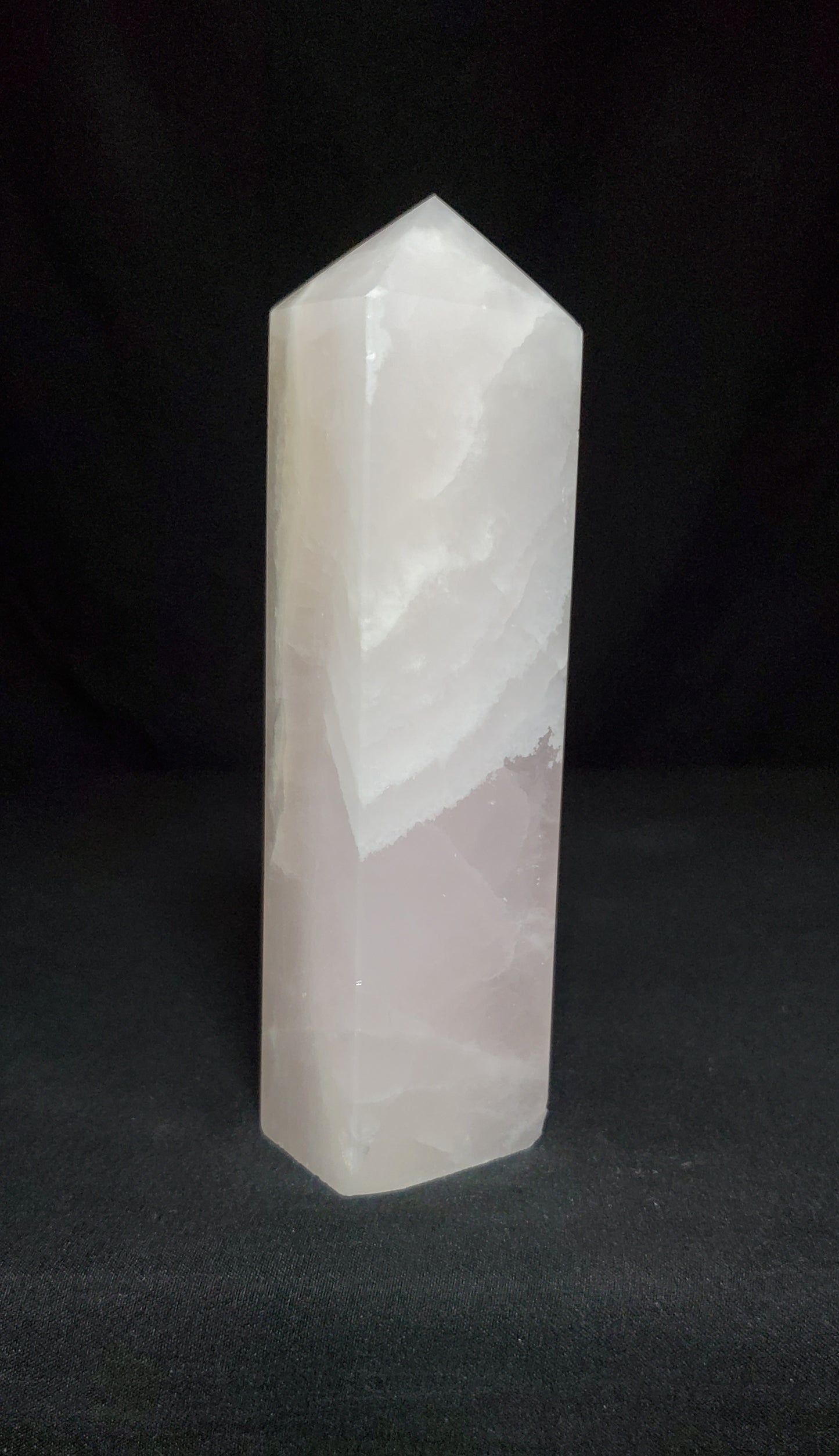 Pink Mangano Calcite Tower