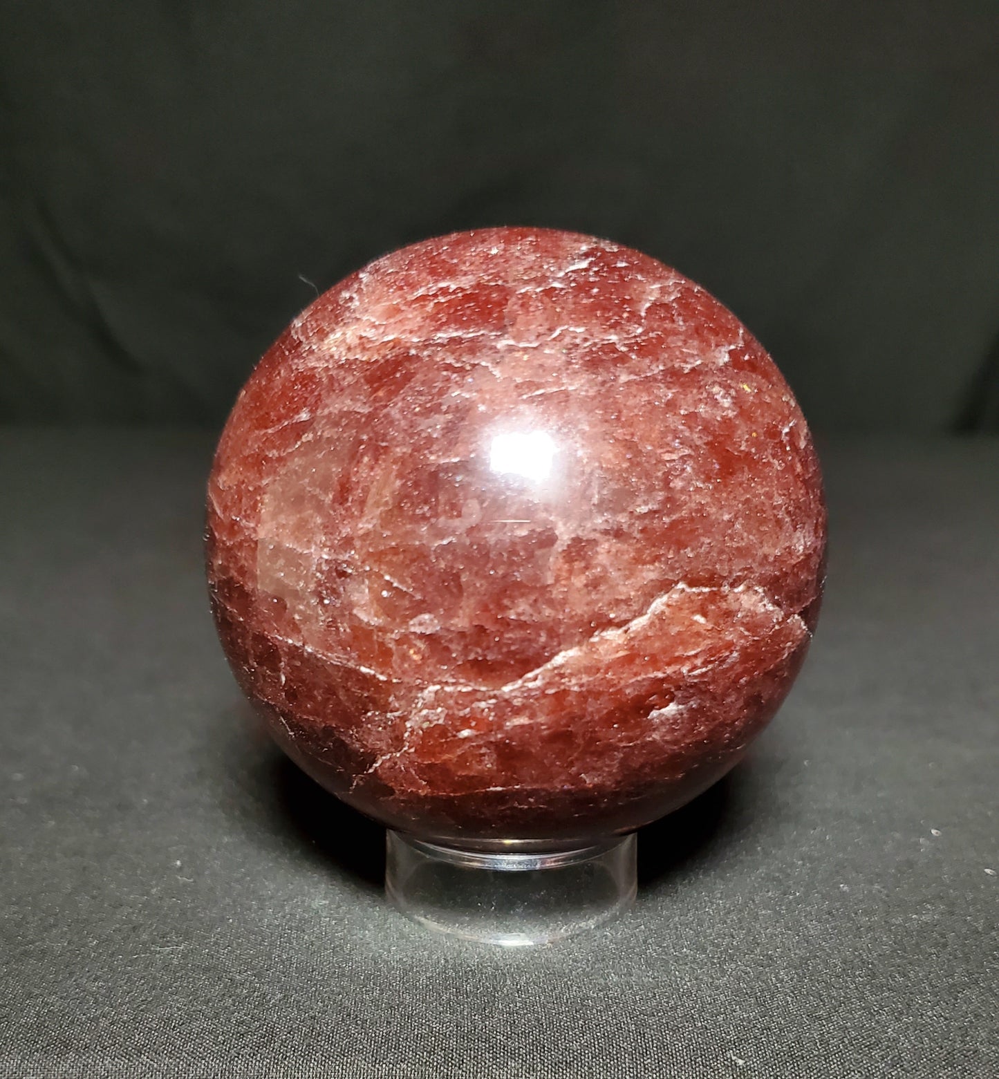 Strawberry Quartz Sphere