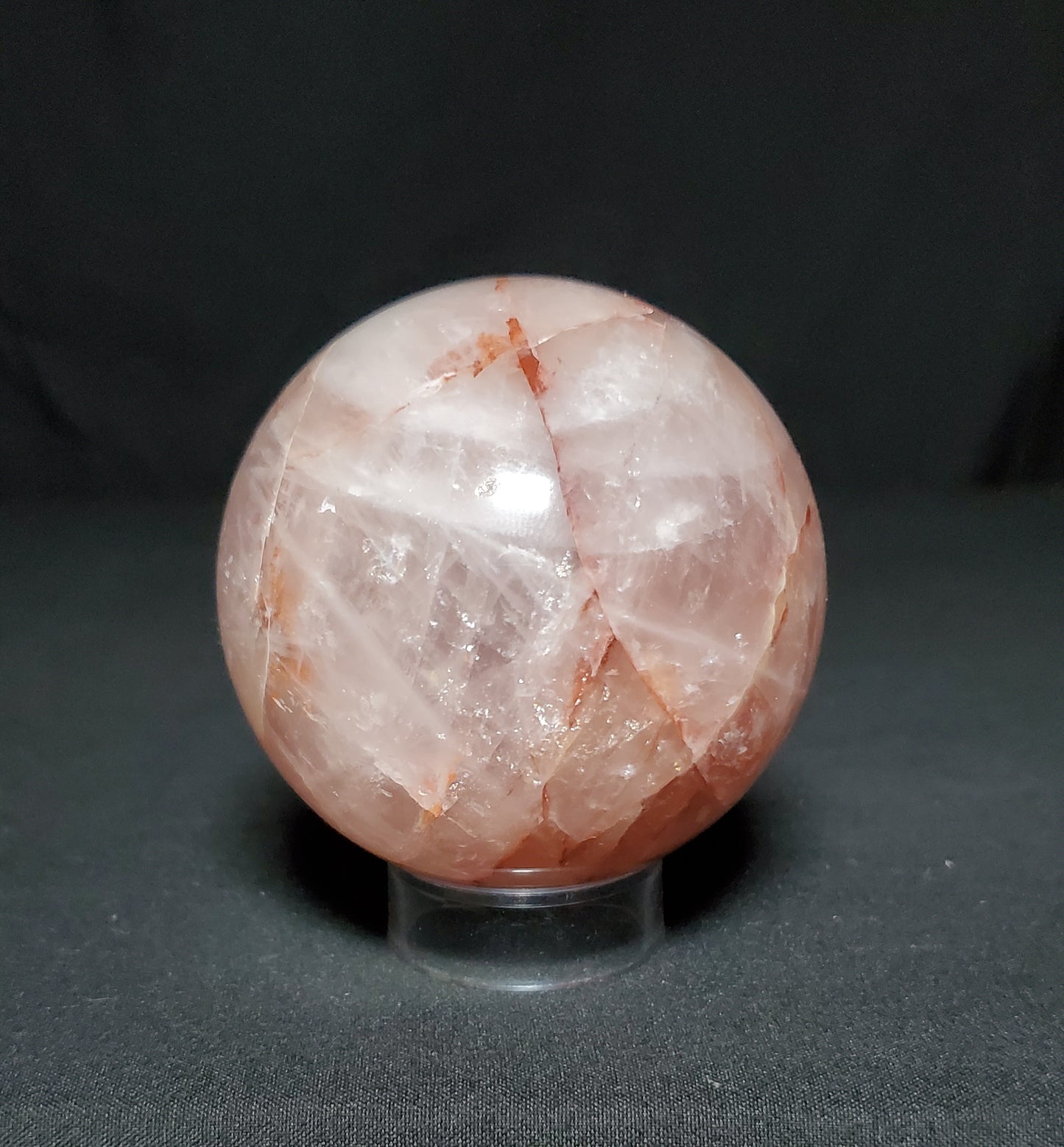 Fire Quartz Sphere