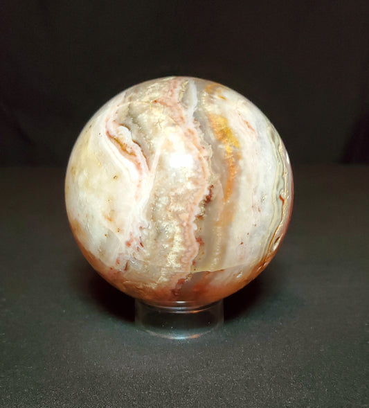 Druzy Mexican Agate Sphere