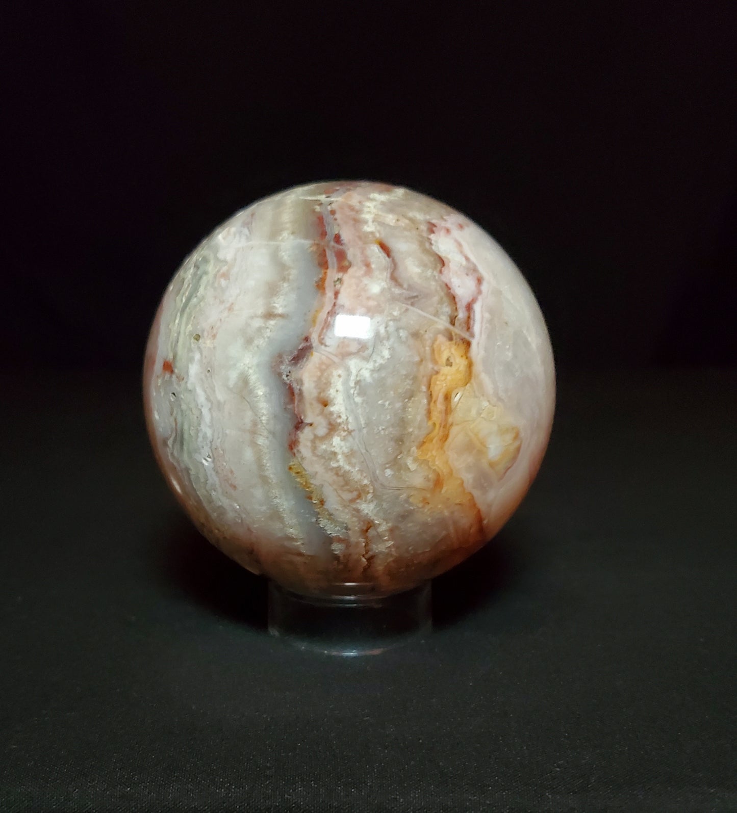 Druzy Mexican Agate Sphere