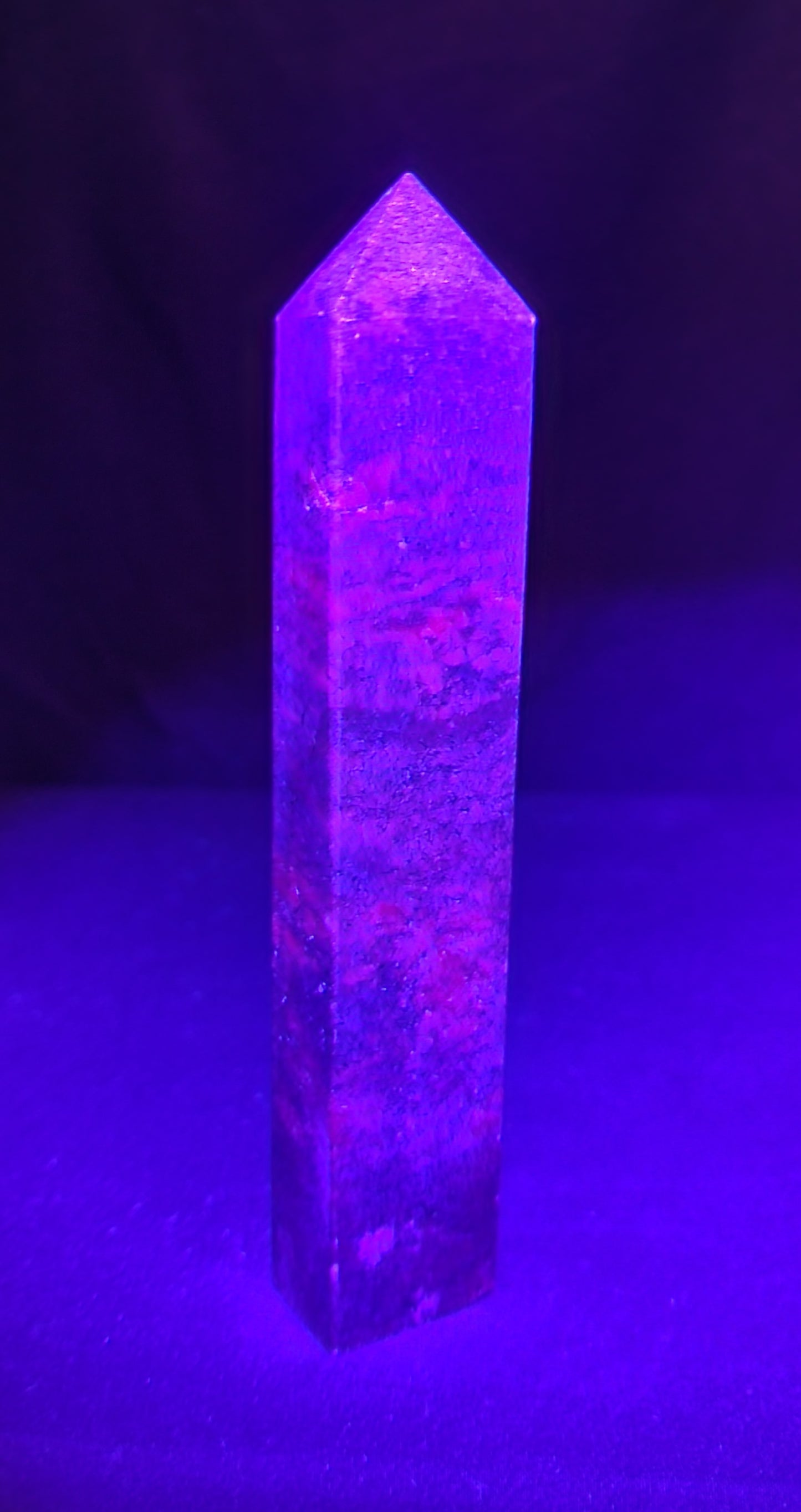 Ruby Zoisite and Ocean Jasper Tower