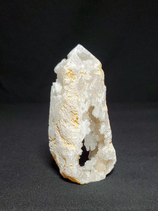 Druzy Clear Quartz Cluster Tower