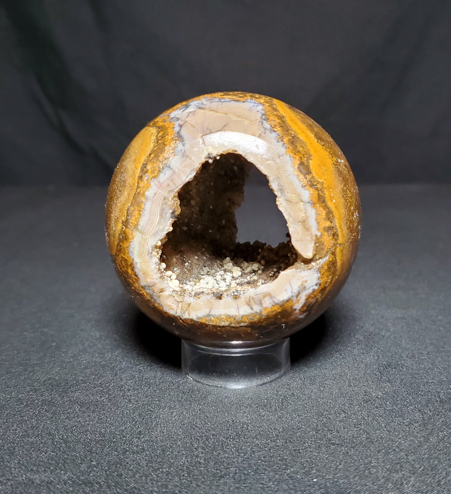Druzy Mexican Agate Sphere