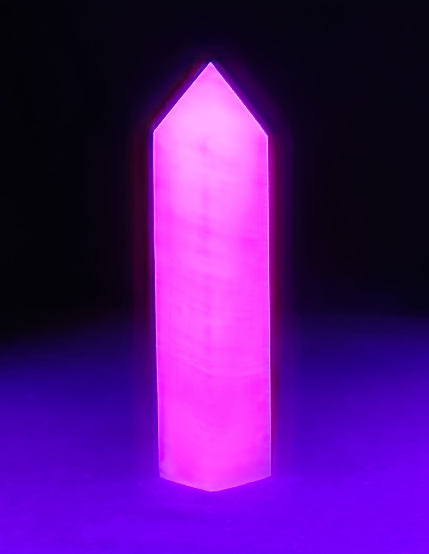 Pink Mangano Calcite Tower