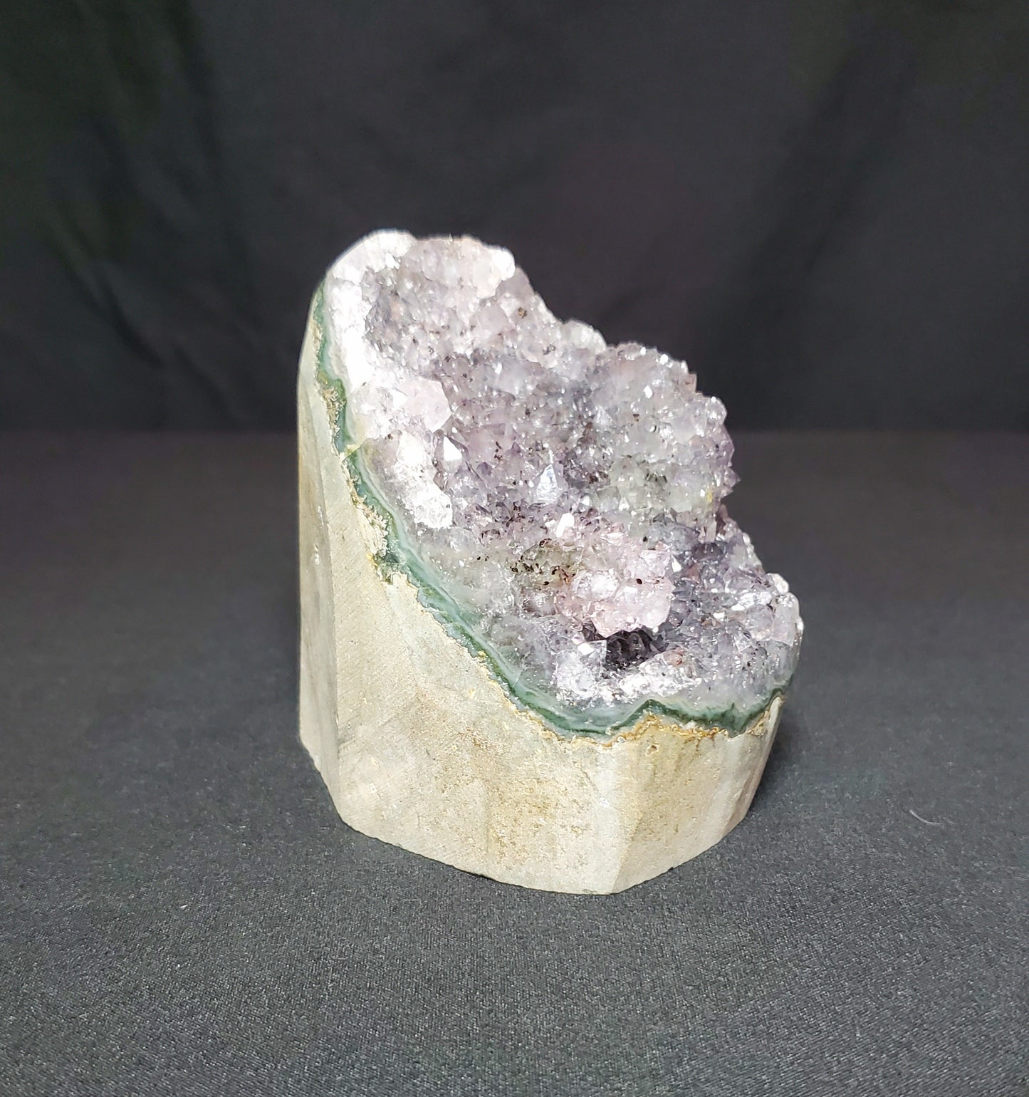 Smokey Amethyst Cluster