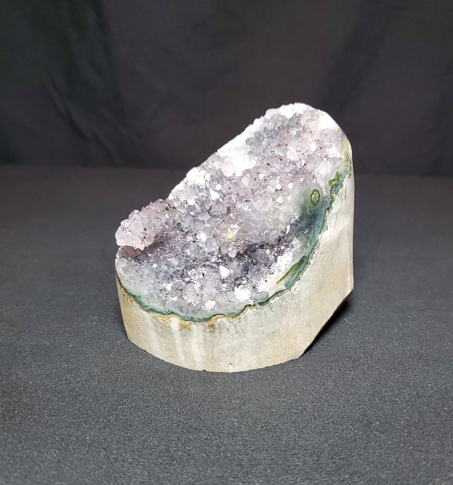 Smokey Amethyst Cluster