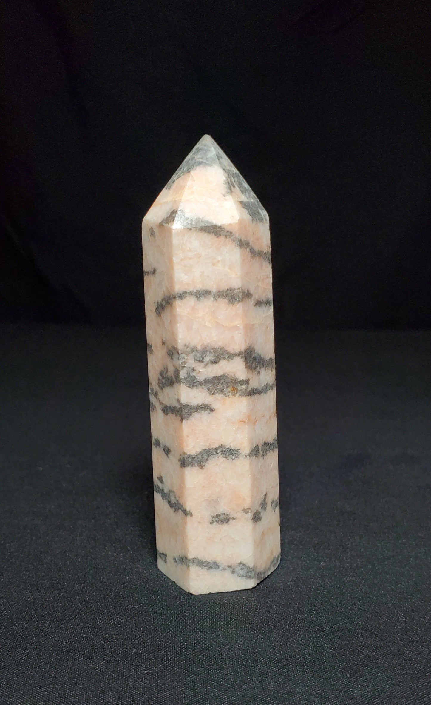 Pink Zebra Jasper Tower