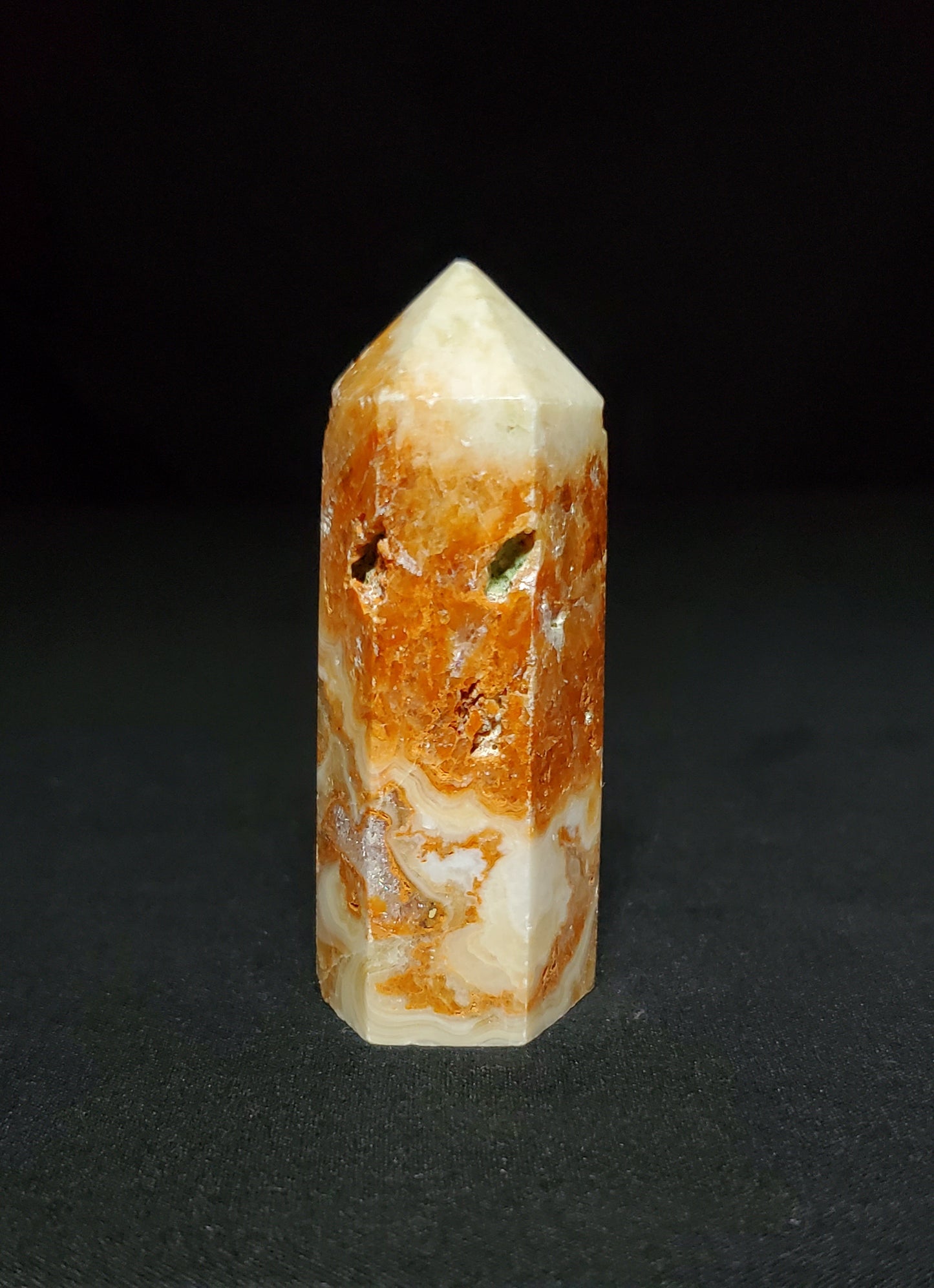 Crazy Lace Agate Tower