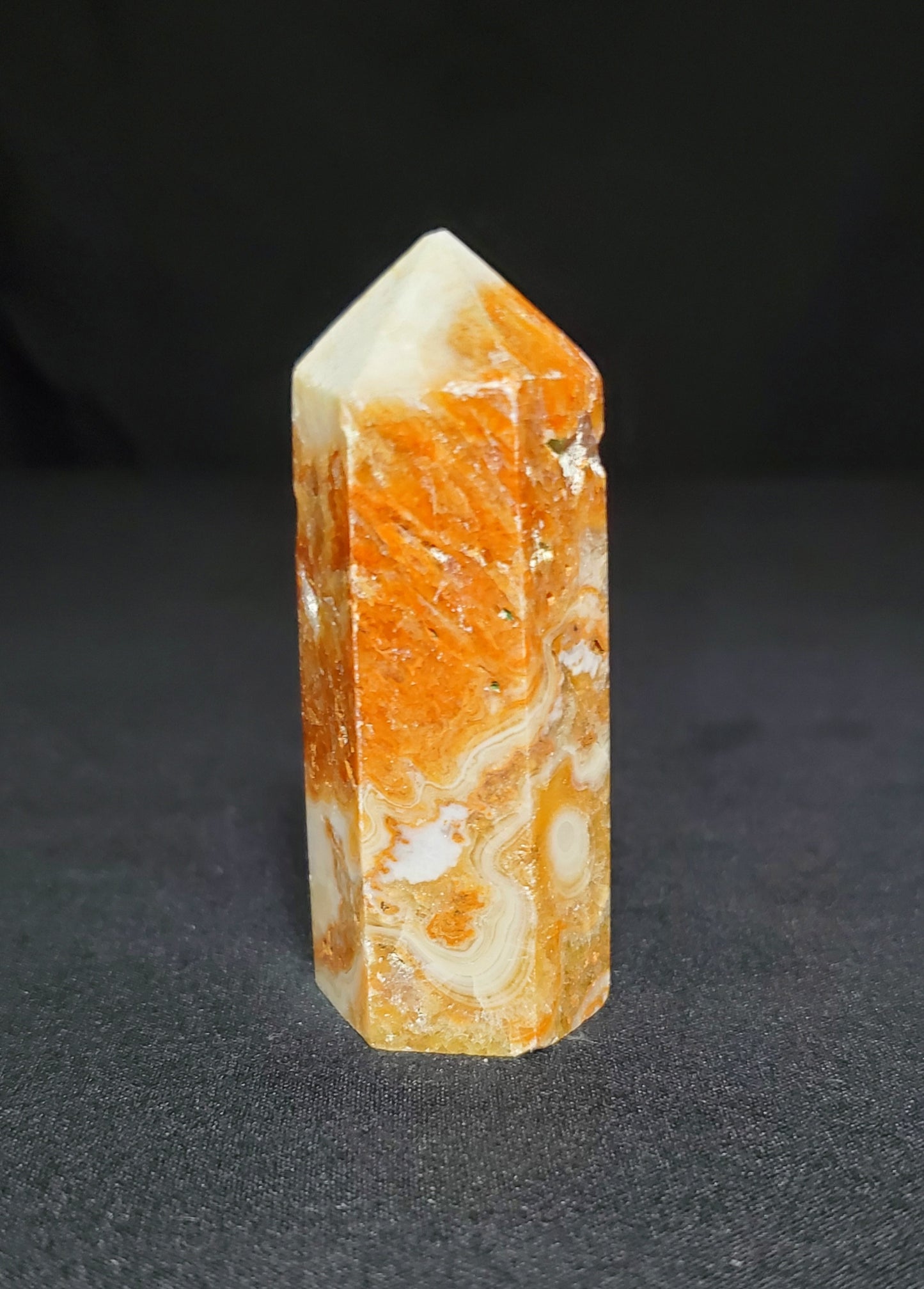 Crazy Lace Agate Tower
