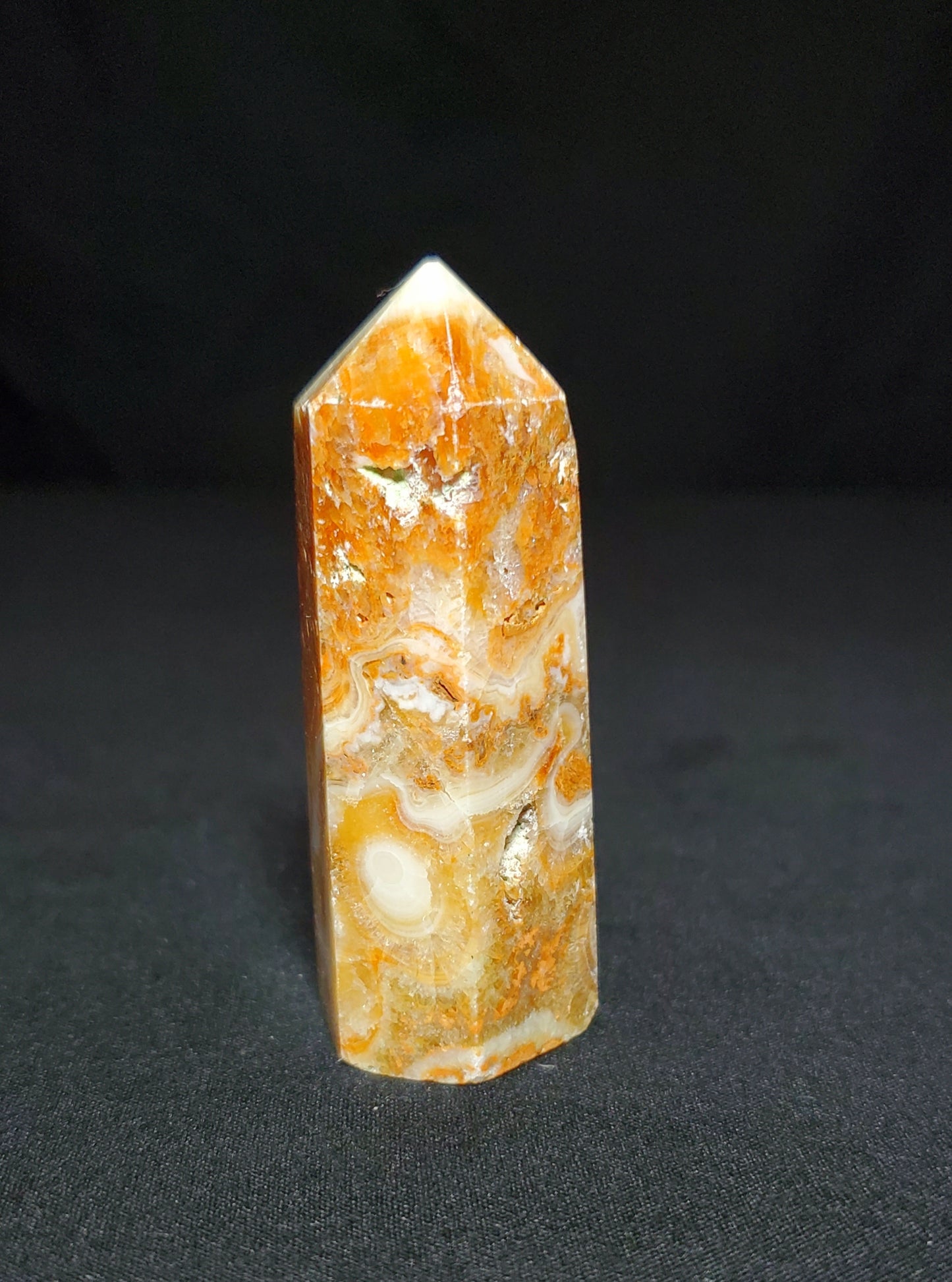 Crazy Lace Agate Tower