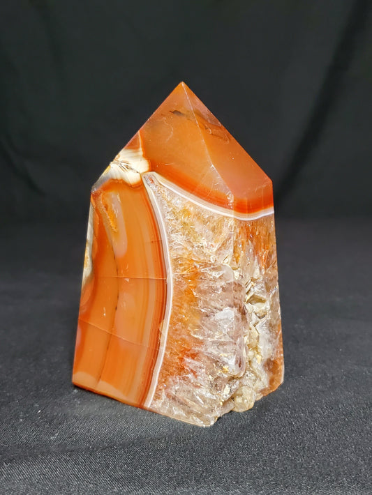 Carnelian Quartz Tower