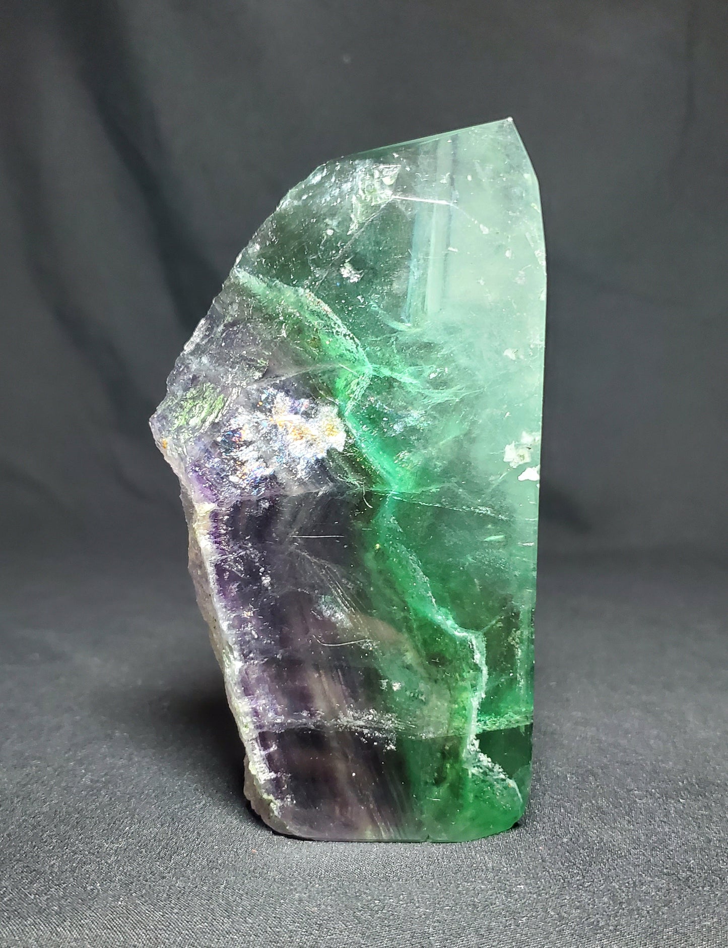 Rainbow Fluorite Slab