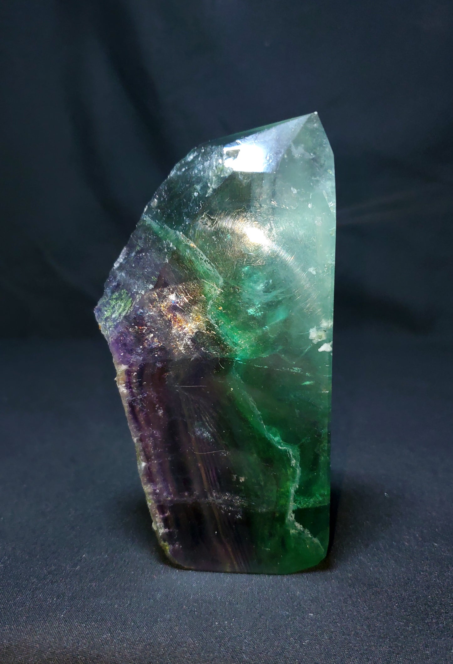 Rainbow Fluorite Slab
