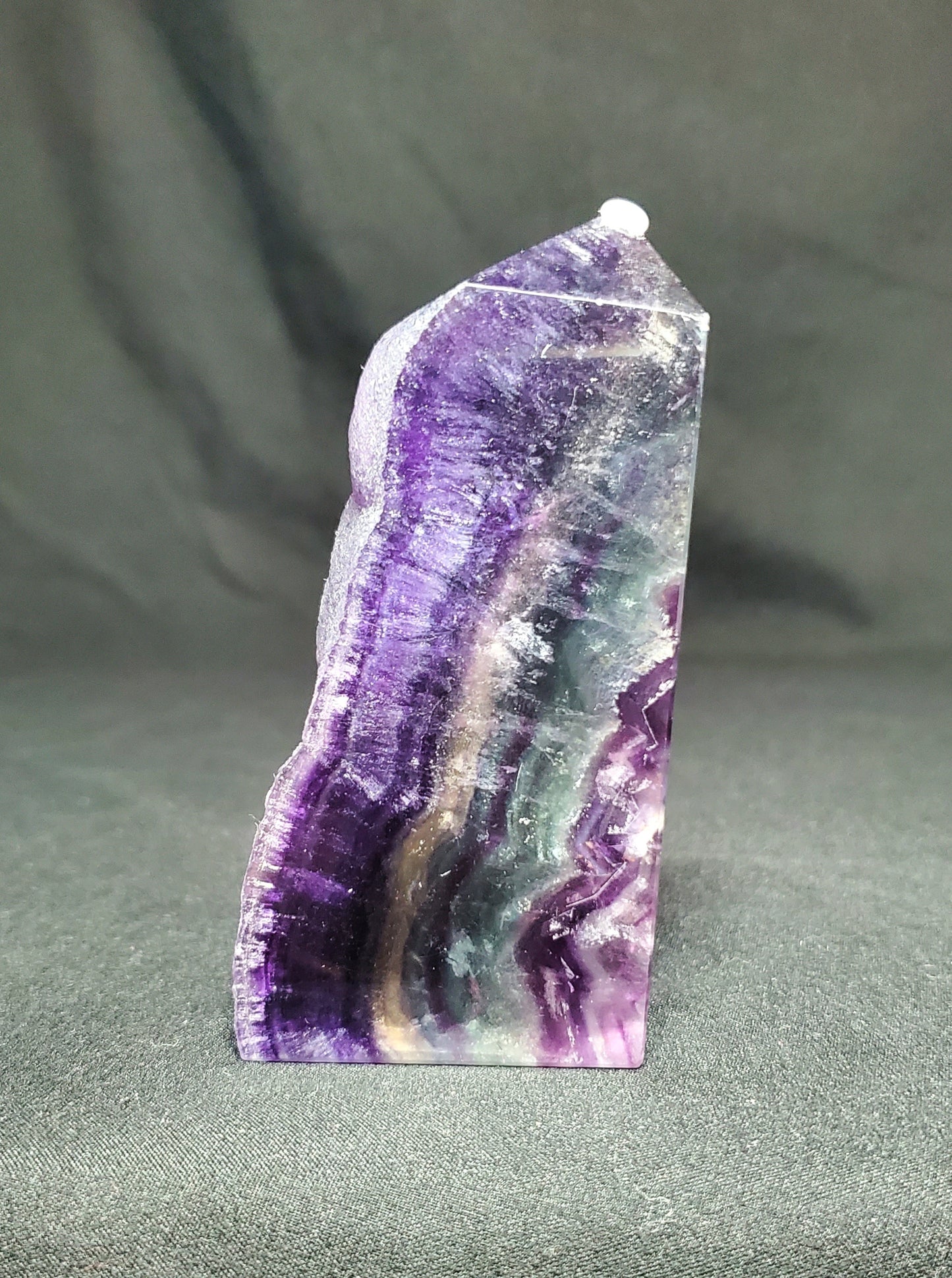 Rainbow Fluorite Slab