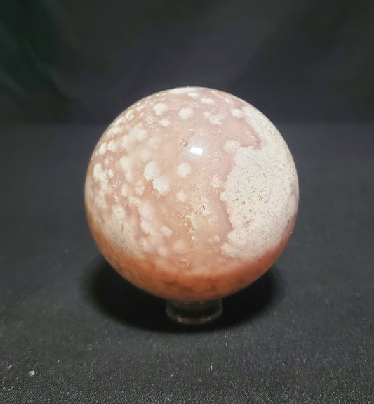 Druzy Pink Amethyst Sphere
