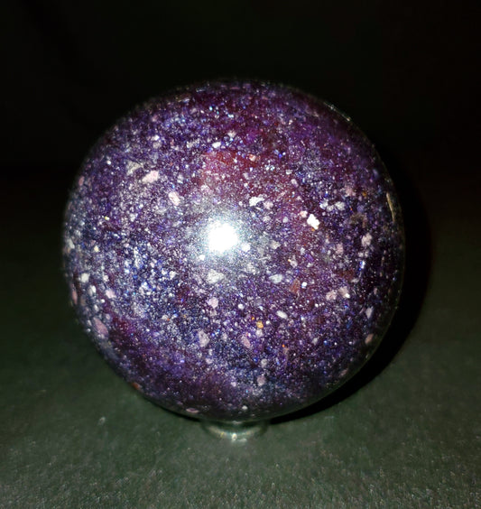 Lepidolite Sphere