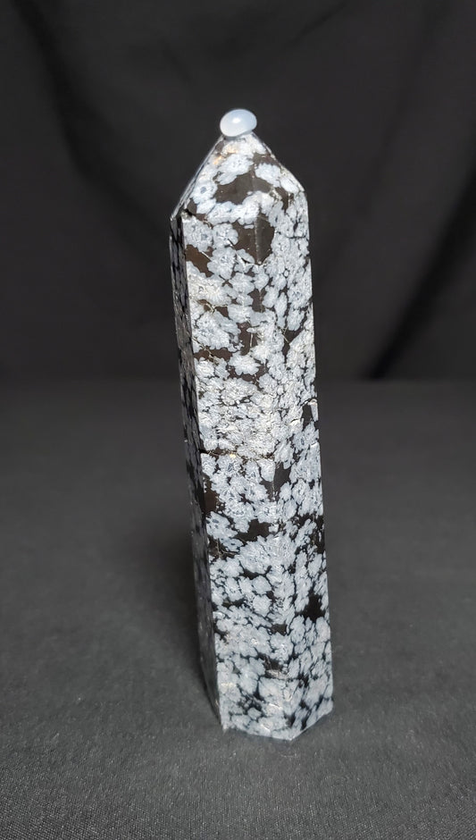 Snowflake Obsidian Tower #