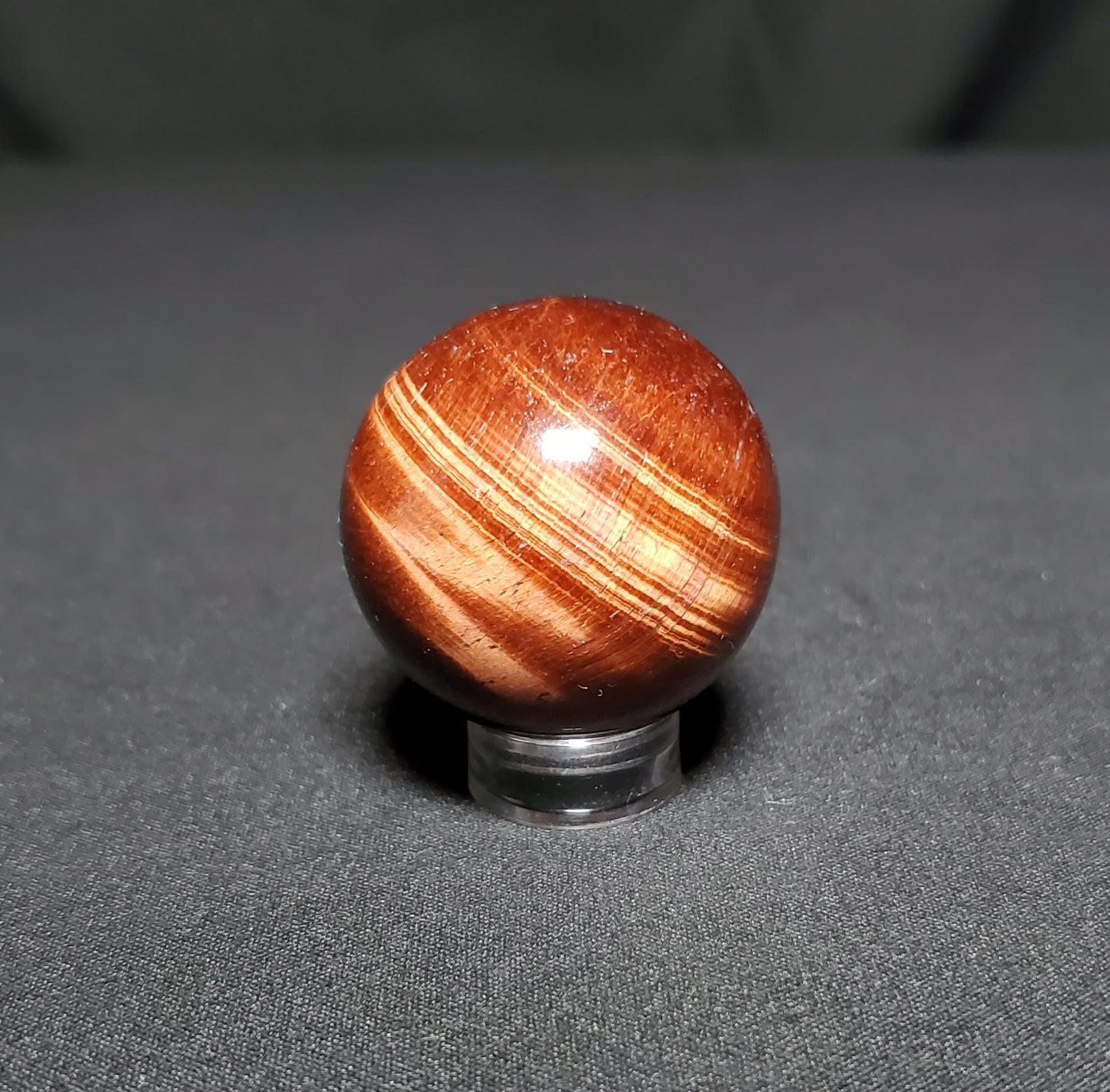 Red Tigers Eye Sphere #