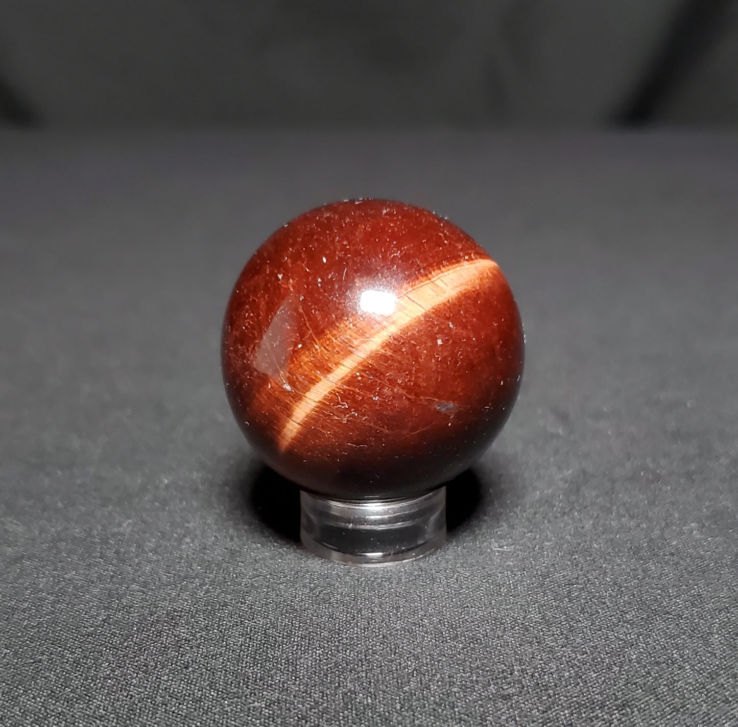 Red Tigers Eye Sphere #