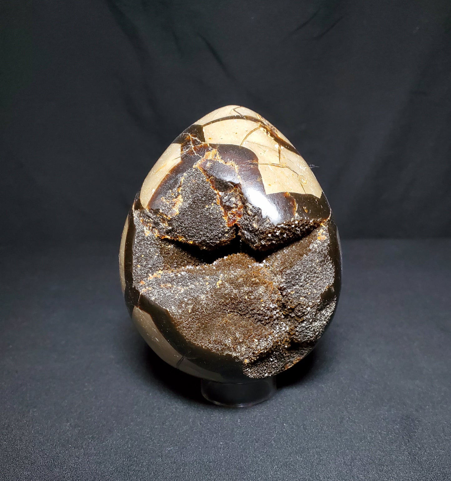 Druzy Septarian Egg