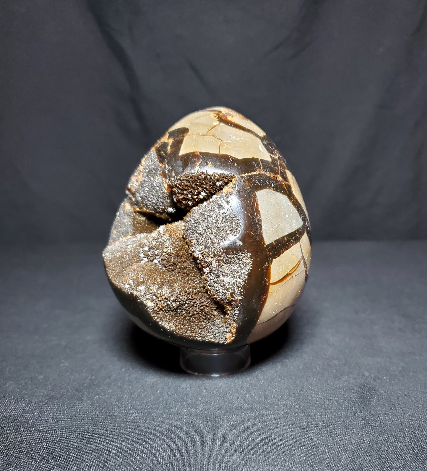 Druzy Septarian Egg